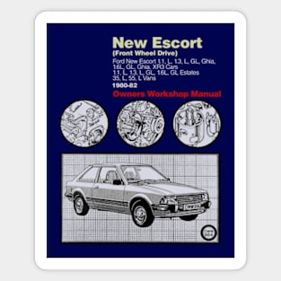 FORD ESCORT - owners manual Magnet